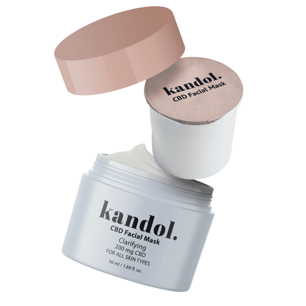 Our kandol. CBD Facial Mask as an Refill version. Save money and the environment!